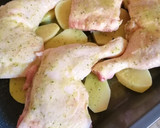 Foto del paso 4 de la receta: Pollo al horno con patatas