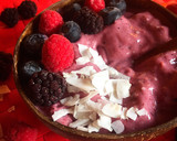 Foto del paso 1 de la receta: Smoothie bowl de frutos rojos