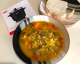 Foto del paso 3 de la receta: Sopa de Vegetales en Olla Arrocera- mini