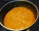 A picture of step 4 of Red Hot Garlic tomato sauce.