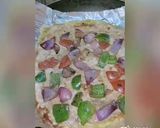 ऑमलेट पिज़्ज़ा (omelette pizza recipe in hindi) रेसिपी चरण 6 फोटो