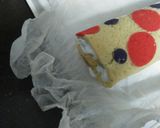 A picture of step 12 of Polka Dot Swiss Roll #Foodies&Freinds #CookpadApp.