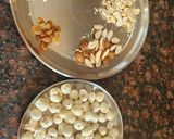 A picture of step 2 of Masala Nuts.
