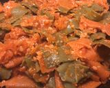Foto del passaggio 5 della ricetta Maltagliati rossi e verdi al sugo di pinoli e cipolla 🧡