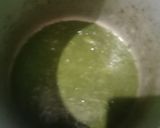 A picture of step 1 of Spinach (palak Paneer).