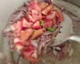 A picture of step 2 of Smokey Rice.