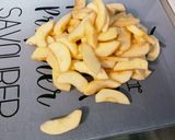 Une image de l'étape 3 de Tarte aux pommes et fudge écossais.
