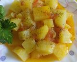 صورة لخطوة 6 من وصفة مسقعة البطاطا 🥔🥔