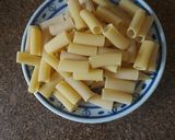 Foto do passo 1 de Rigatoni as cinzas