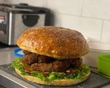 Óriás csirkeburger recept fázis 10 fotója