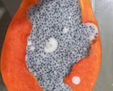 Foto langkah ke 3 dari resep Puding in Papaya.