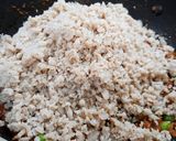 A picture of step 7 of Dhaba Style Soya Keema Masala.
