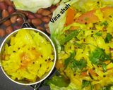 पत्ता गोभी सब्ज़ी (patta gobhi sabzi recipe in Hindi) रेसिपी चरण 6 फोटो