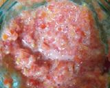 A picture of step 3 of Paneer Capsicum.