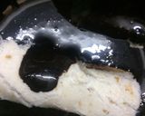 A picture of step 2 of Dark chocolate banana bread rolls.