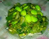Foto langkah ke 3 dari resep Sambal pete cabe ijo.
