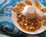 Foto del paso 13 de la receta: OSOBUCO EN SALSA SEMI DEMIGLAS, CON ZANAHORIA 🥕 PAPA, y CEBOLLA