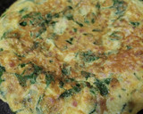 Foto del paso 4 de la receta: Tortilla de espinacas y jamón