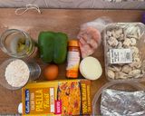 Foto del paso 1 de la receta Paella Mixta de Carne, Langostinos y Champiñones Riquísima