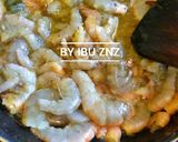 Foto langkah ke 5 dari resep Tahu Udang Masak Santan.