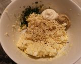 Egyszerű tojáskrém recept fázis 2 fotója