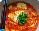 Foto langkah ke 3 dari resep Sundubu Jjigae (Sup Tahu Pedas).