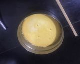 A picture of step 5 of Steamed mango sandesh.