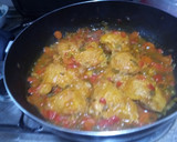 Foto del paso 10 de la receta: Pollo con salsa y verduras