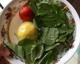 Foto langkah ke 1 dari resep Mpasi 6month kentang, bayam, tomat dan evo.