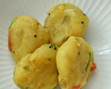 A picture of step 1 of Batata Vada.