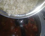 A picture of step 5 of Veg pulao.