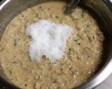 A picture of step 3 of Poha Sooji Idli.