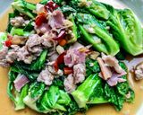 รูปขั้นตอนการทำที่ 2 ของ แขนงหมูสับเบคอนน้ำมันหอย