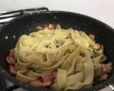 Foto del paso 8 de la receta: Tagliatelle alla Carbonara (Tallarines a la Carbonara)