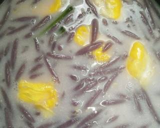 *cendol ubi ungu durian* - Step 4