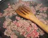 A picture of step 1 of Qeema Naan.