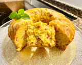 Foto del paso 17 de la receta: Pastel salado con calabaza y jamón. (Salty cake with pumpkin and han)