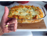 Tejszínes rakott cukkini darált húsból recept fázis 5 fotója