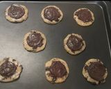 Une image de l'étape 9 de Cookies vegan à la pâte à tartiner.