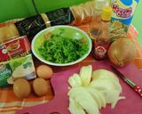 Foto langkah ke 1 dari resep Roti John #alamami.