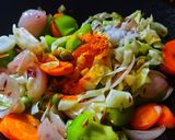 A picture of step 3 of Mixed vegetable fry | vitamin rich.