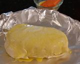 A picture of step 20 of Stuffed Chicken Breasts with Cheese, Poblano Peppers and Pastram.