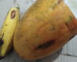 Foto langkah ke 1 dari resep Smoothie pisang pepaya (menu MPASI).