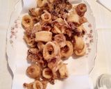A picture of step 4 of Fried Calamari.