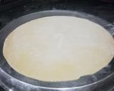 A picture of step 3 of Karari Rumali Roti.