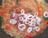 Foto langkah ke 5 dari resep Cumi Saus Padang.