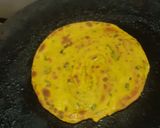 A picture of step 3 of Pudina (mint) Laccha Paratha.