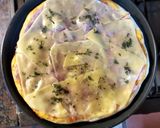 Foto del paso 6 de la receta: Pizza casera de jamón y queso