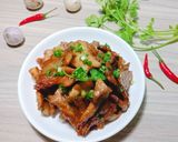 Hình bước làm 3 của món Thịt ba chỉ rang cháy cạnh