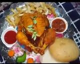 A picture of step 7 of Nandos peri chicken.